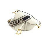 Christian Dior Saddle Bag Ivory